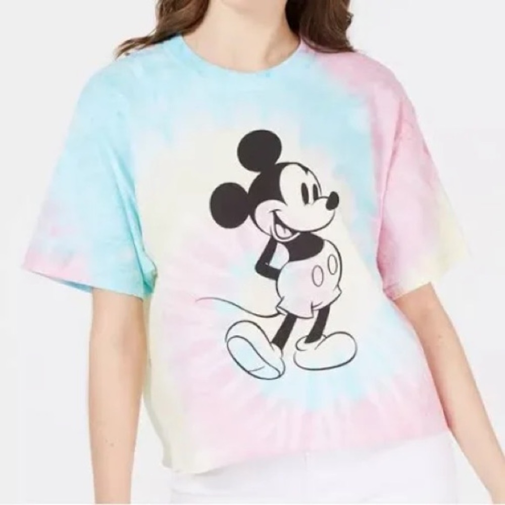 Disney Tie-Dye Mickey Mouse Short Sleeve Tee